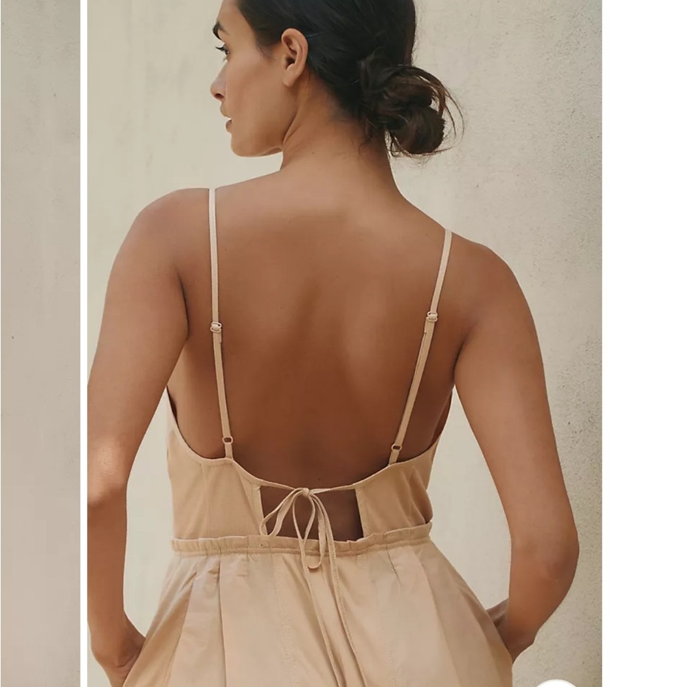 By Anthropologie High Tide Wide-Leg One-Piece Jumpsuit Size XS - Picture 5 of 16